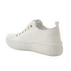 Lee Cooper women's shoes sports sneakers white platform fashionable Lee Cooper