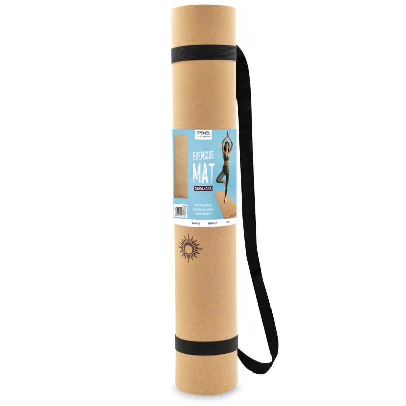 Spokey Savasana SPK-943065 cork mat Accessories/Training equipment Your Sports Performance