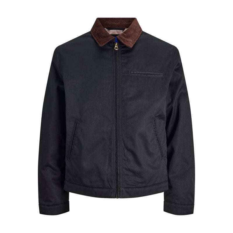 Jack&Jones pilot jacket JORNORREBRO WORKER JACKET 12282903 BLACK/CORDUROY C To be categorized Your Sports Performance