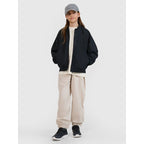 Girls' transitional bomber jacket 4F 4FJWSS25TJACF184-20S *Kategoria tymczasowa Your Sports Performance
