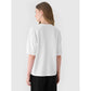 Women's oversize printed T-shirt 4F 4FRAW24TTSHF2582-10S *Kategoria tymczasowa Your Sports Performance