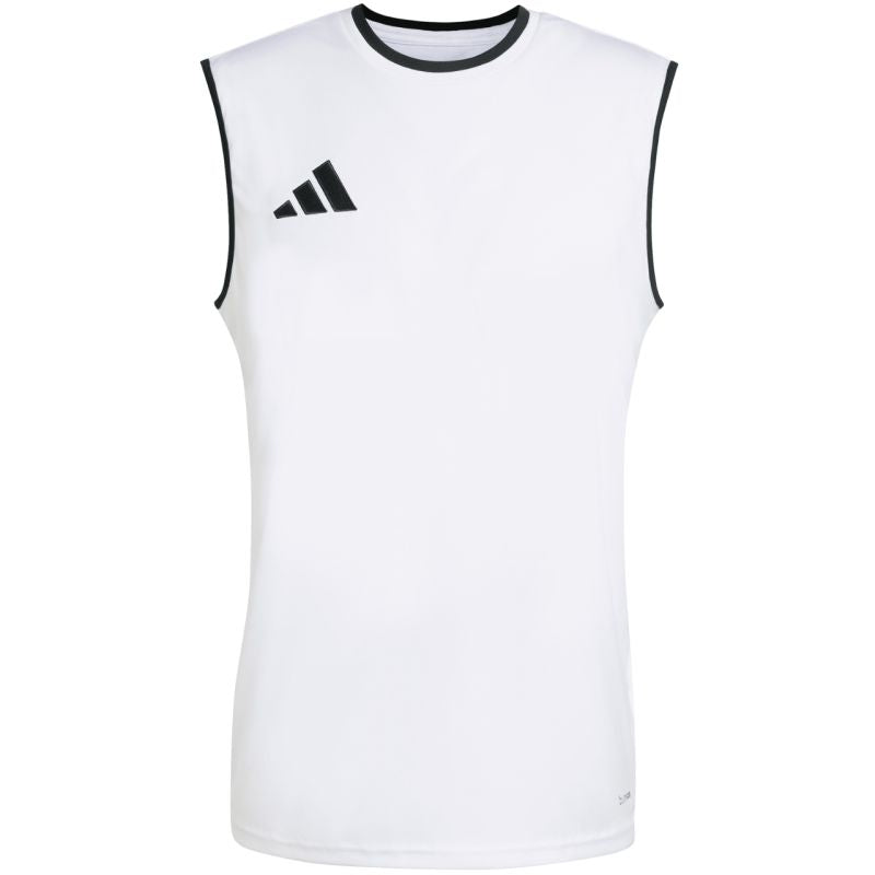 Men's adidas Entrada 26 Sleeveless Jersey White KB3928