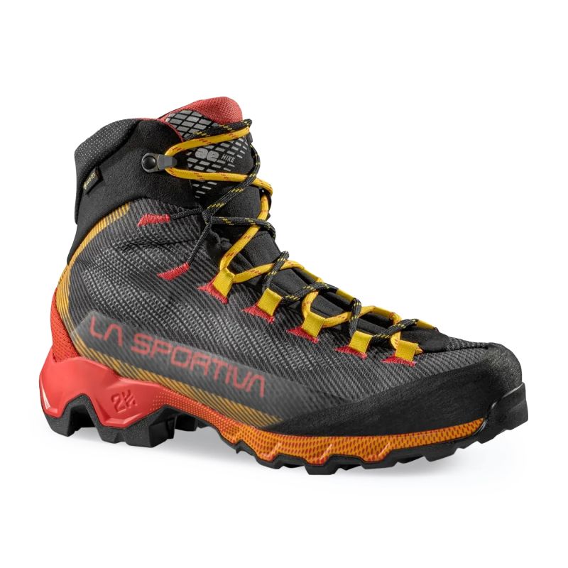 La Sportiva Aequilibrium Hike GTX ZFHS137G00Y00 carbon/yellow In preparation Your Sports Performance