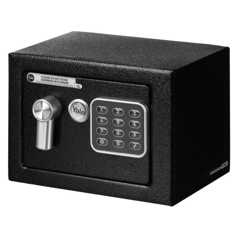 Yale Mini Electronic Safe Black YSV mini basic safe black In preparation Your Sports Performance