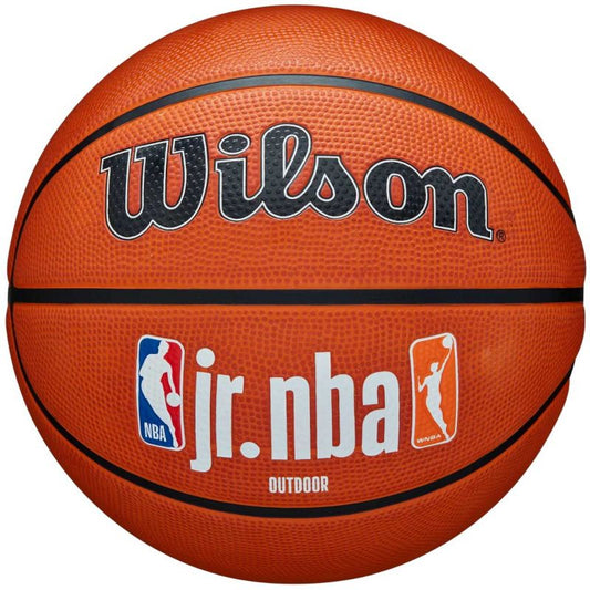 Basketball ball Wilson Jr NBA Logo Auth Outdoor WZ3011801XB6 Accessories/Balls/Basketball Your Sports Performance