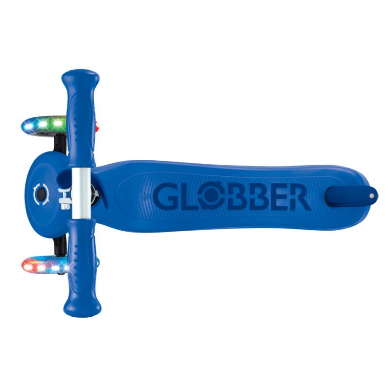 Scooter with seat GO•UP SPORTY LIGHTS (452-600-4 S) Accessories/Skating/Hulajnogi/Traditional/For kids/Globber Your Sports Performance