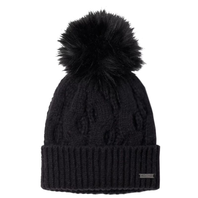 Columbia Boundless Days Cable Knit Pom Beanie W 2092641010 Clothing/Outdoor/Czapki, szaliki, rękawiczki, maski/Columbia Your Sports Performance