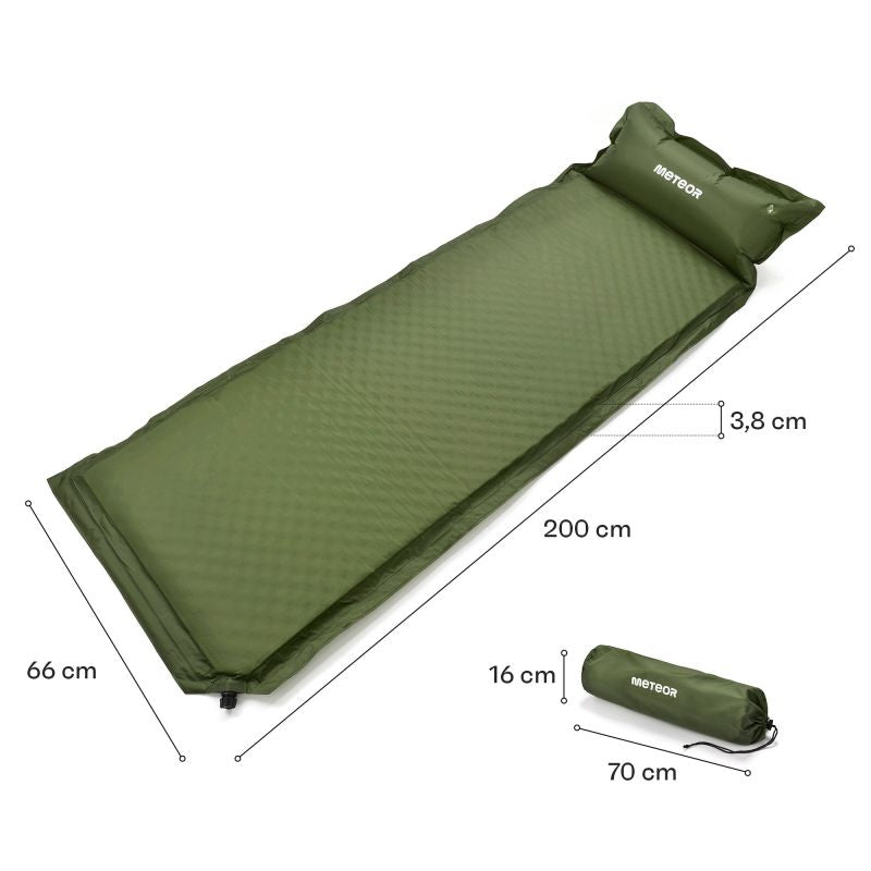 Meteor 16438 self-inflating mat Accessories/Tourist equipment Your Sports Performance
