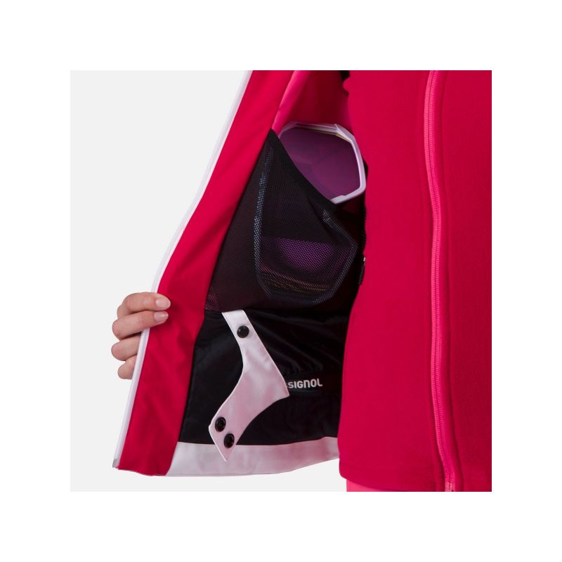 Rossignol W Strawpile Jkt Jacket White Rossignol