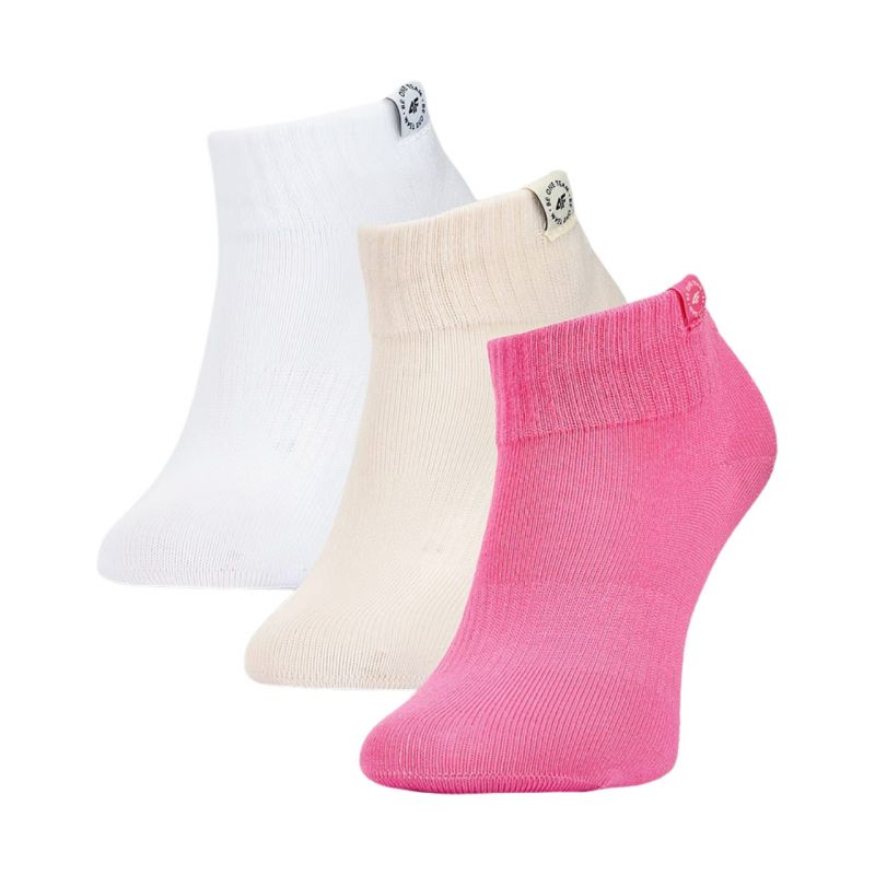 4F F347 Socks 3-pack Jr 4FJWSS25USOCF347 90S Clothing/Lifestyle/Socks/4F Your Sports Performance