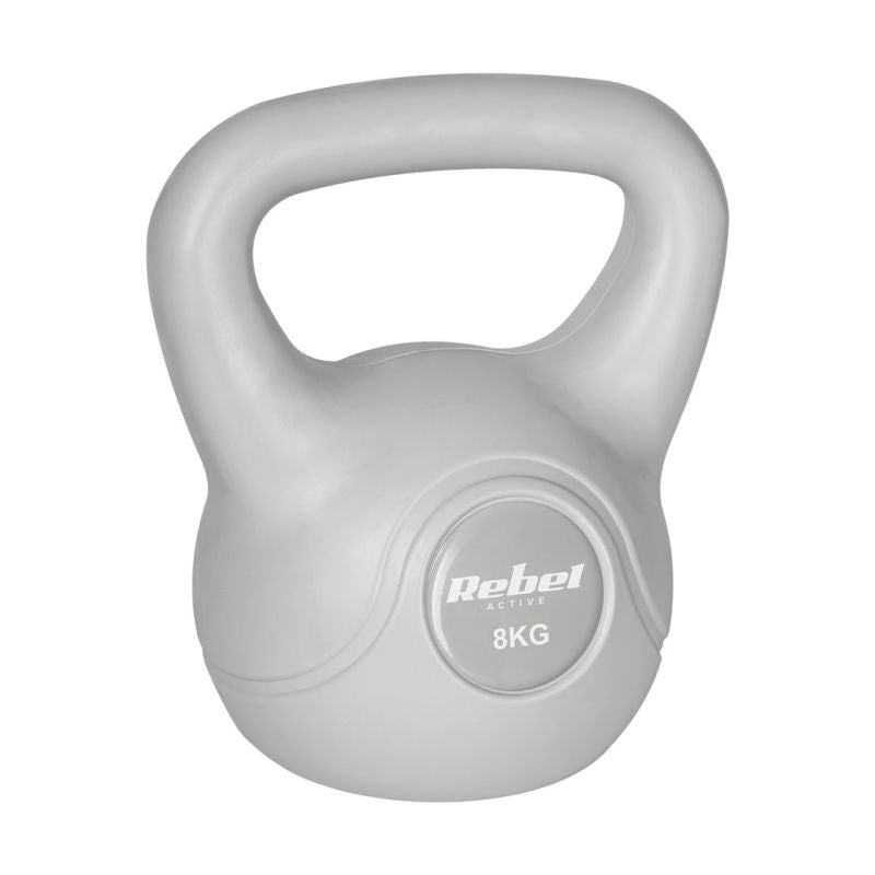 REBEL ACTIVE KETTLEBELL 8 KG RBA-2322G-08 GRAY To be categorized Your Sports Performance
