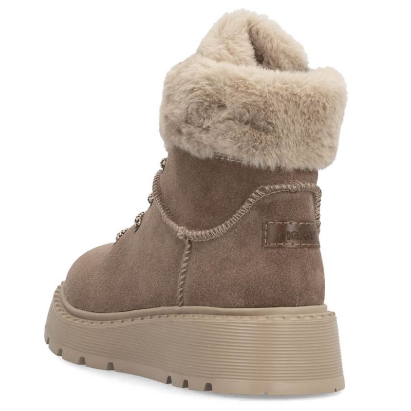 Rieker 70402-24 W RKR753 fur ankle boots Footwear/Lifestyle/Rieker Your Sports Performance