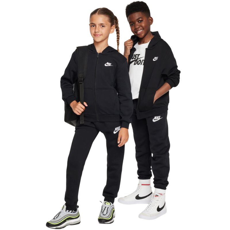 Nike Club Fleece Kids' Sweatshirt Black FD3017 010