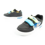 Leomil Sonic children's sports shoes, lightweight sneakers with Velcro, black Leomil