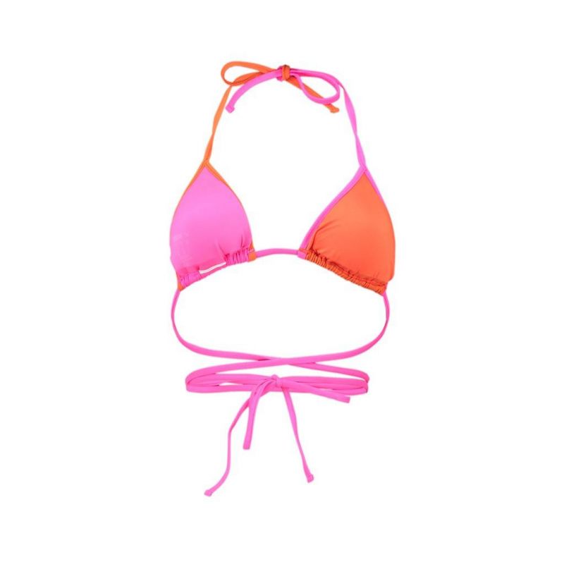 Puma Swim Women Wrap Triangle 1P Bikini Top Bra 938065-02 Clothing/Swimming Puma