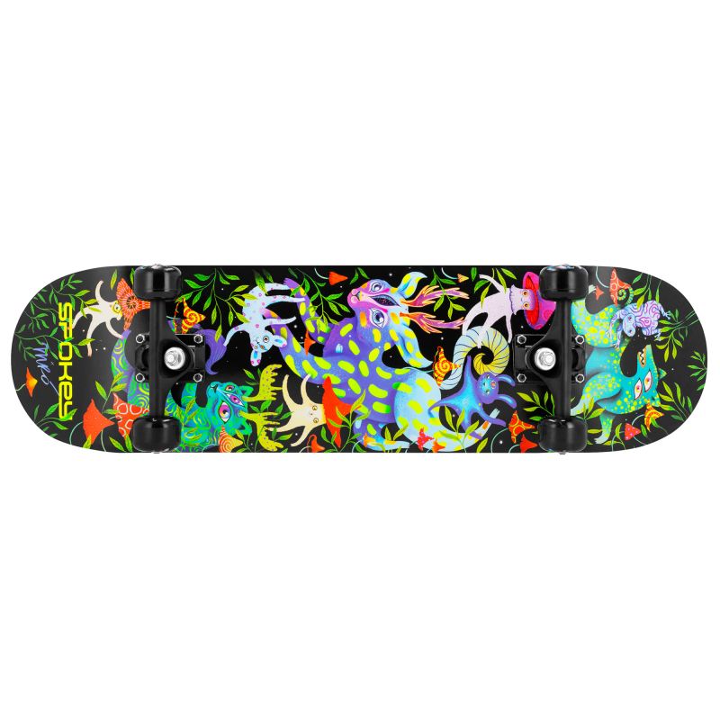 Spokey skateboard with glowing graphics Ollie SPK-942542 Accessories/Skating Your Sports Performance