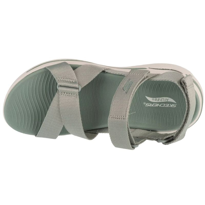 Skechers Go Walk Arch Fit Sandal - Attract 140808-SAGE Gray 39 In preparation Your Sports Performance