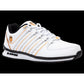 K-swiss RINZLER WHITE/ORANGE POPPY/BLACK-M sneakers (01235-185-M) WD