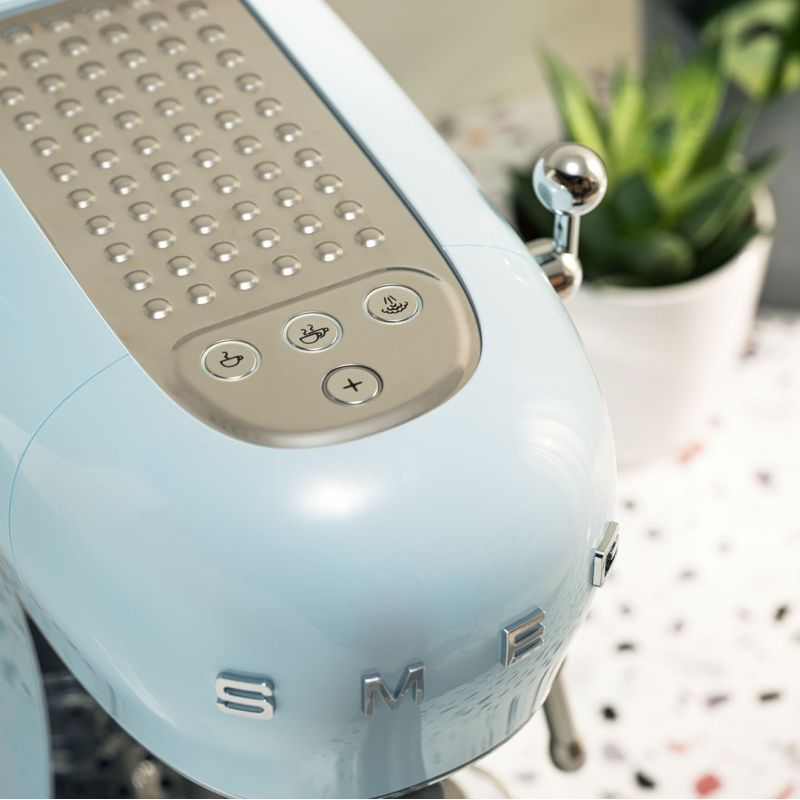 Smeg ECF02PBEU Pastel Blue Coffee Machine AGD - Produkty/Ekspresy do kawy Your Sports Performance