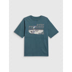 Boy's cotton T-shirt 4F 4FJRSS26TTSHM4279-46S