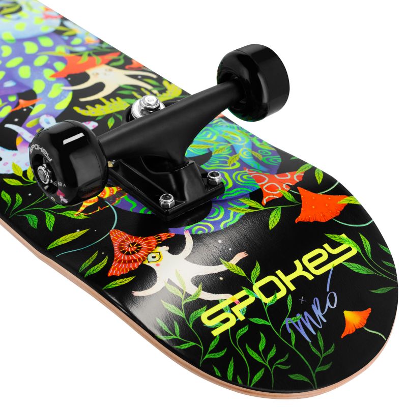 Spokey skateboard with glowing graphics Ollie SPK-942542 Accessories/Skating Your Sports Performance