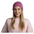 BUFF KNITTED BEANIE MERIX ORCHID