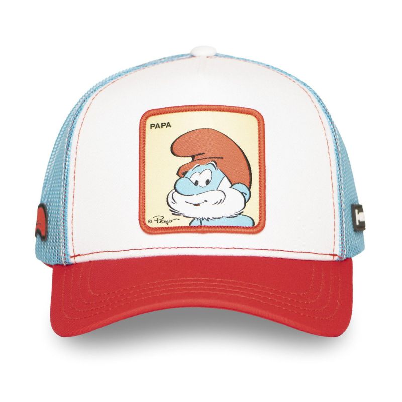 Capslab Smurfs Papa Smurf Trucker Cap - CL/SMU/1/CT/PAPAB Capslab