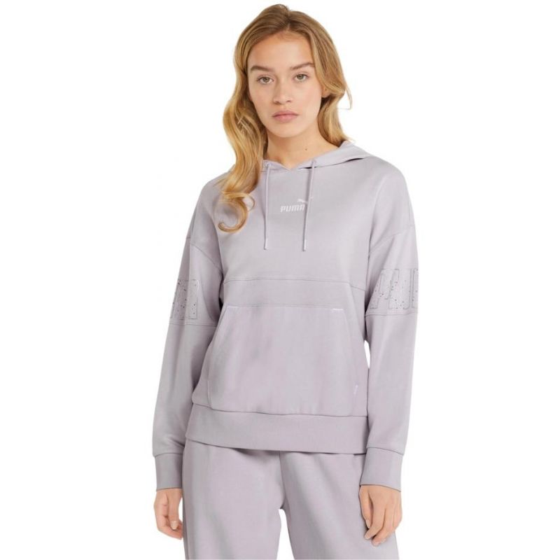Puma Power Colorblock Stardust Hoo Sweatshirt W 848828 73 Clothing/Training Puma