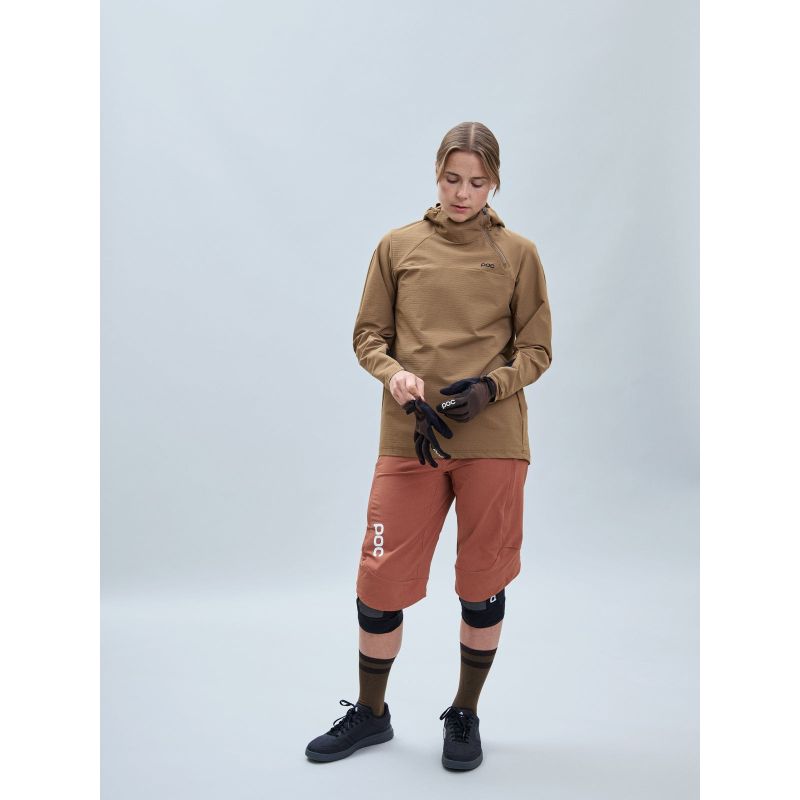 POC W's Mantle Thermal Hoodie Women's Thermal Hoodie Brown