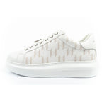 Karl Lagerfeld Kapri men's shoes sneakers natural leather white In preparation Your Sports Performance