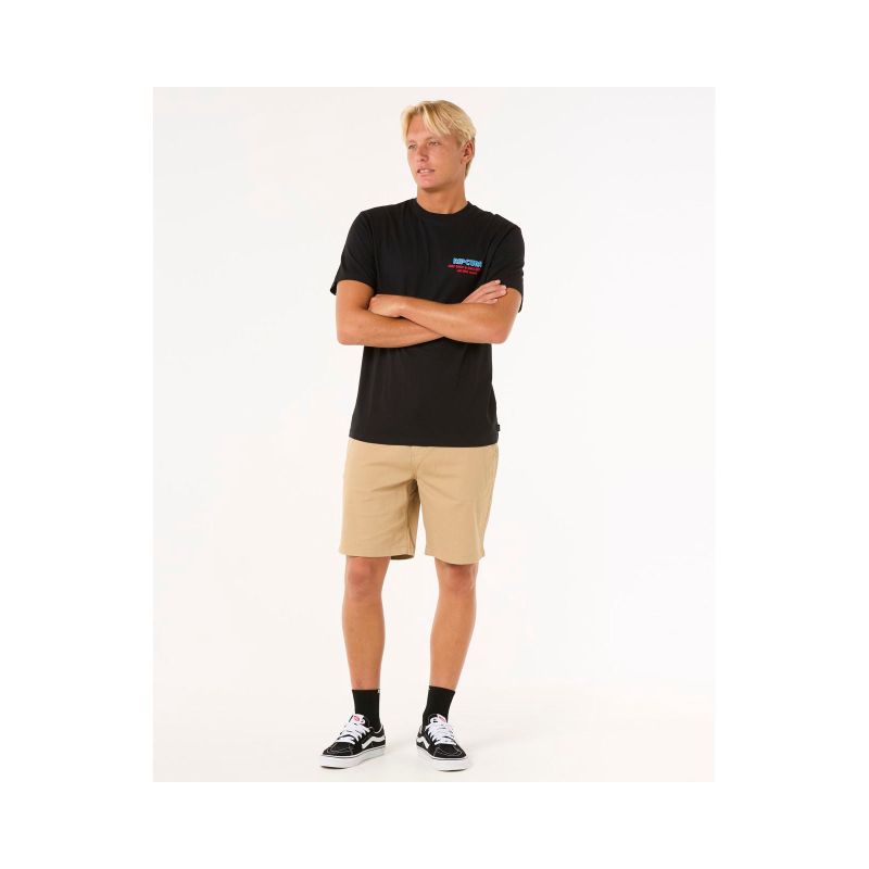 RIP CURL Surf Revival Ding Repair Tee Black