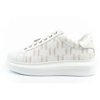 Karl Lagerfeld Kapri men's shoes sneakers natural leather white In preparation Your Sports Performance