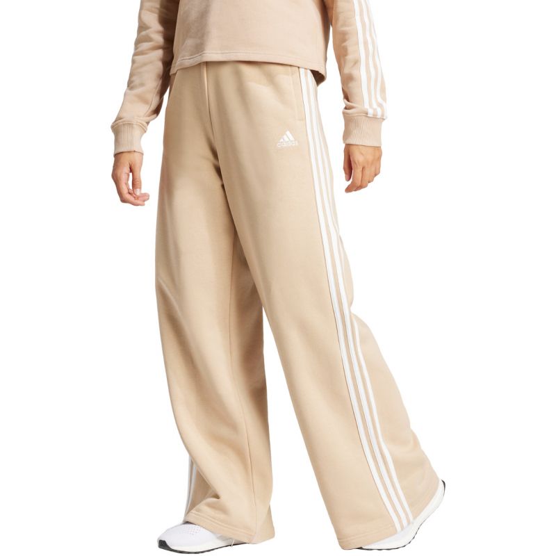 adidas Essentials 3-Stripes Fleece Wide Pants W IR5385 Clothing/Lifestyle/Trousers, shorts Adidas
