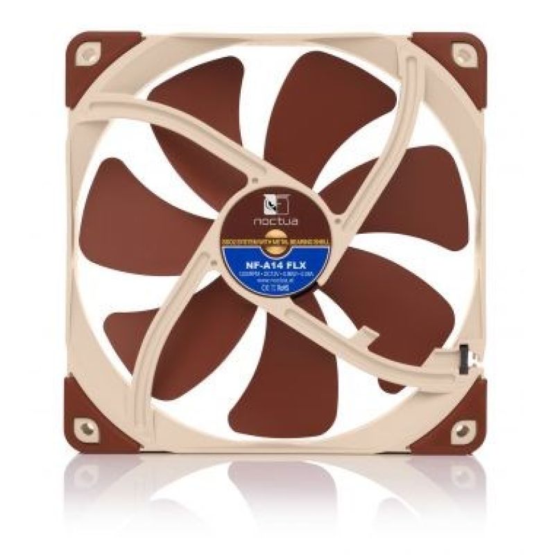 NOCTUA 140mm NF-A14 FLX SSO2 Fan, AAO Frame Chłodzenie/Chłodzenie - wentylatory Your Sports Performance