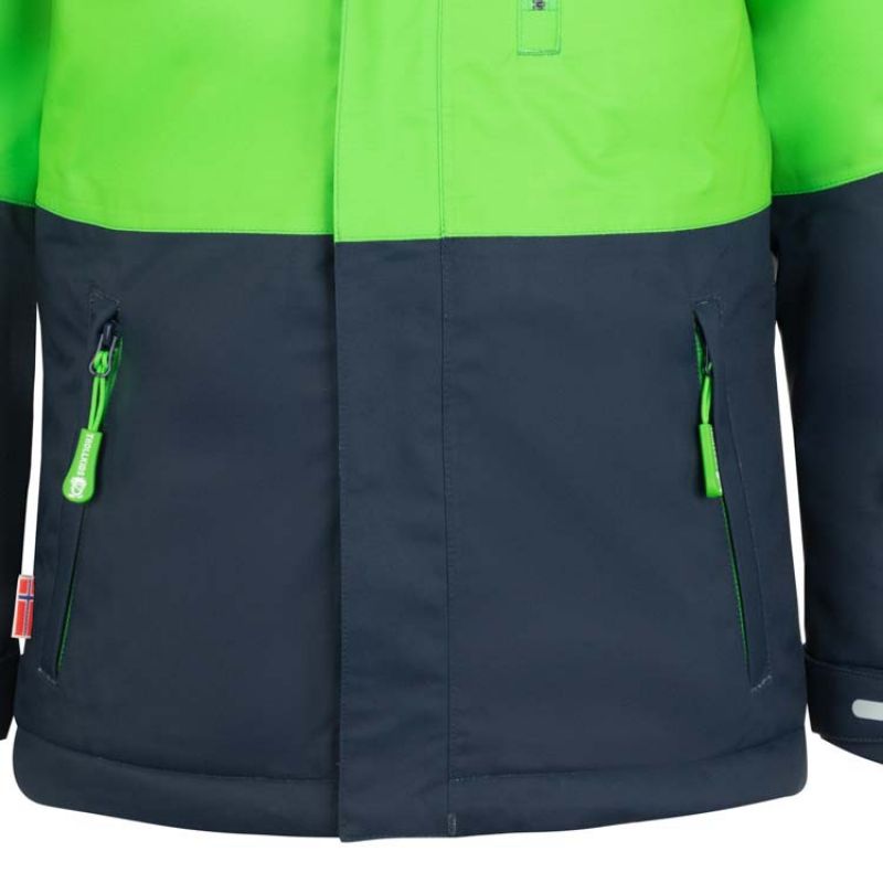 Trollkids Kids Hallingdal Jacket Outdoor Waterproof Jacket Multicolor (226-304) Clothing Your Sports Performance