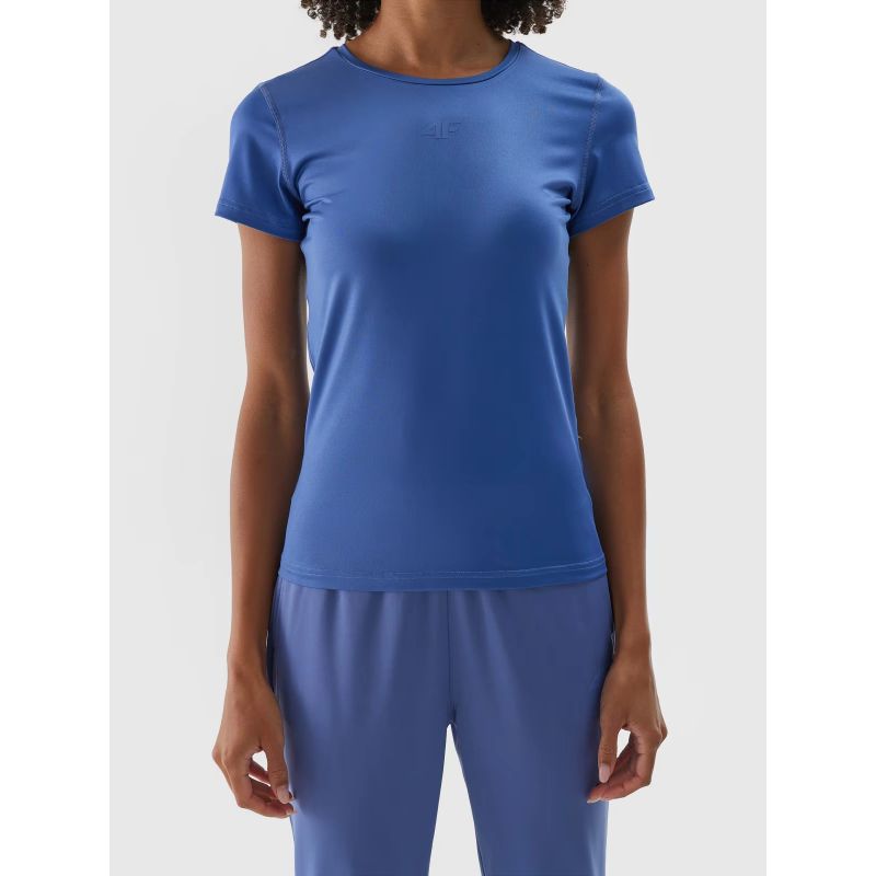 Women's quick-drying regular training T-shirt 4F 4FWAW24TFTSF1011-31S *Kategoria tymczasowa Your Sports Performance