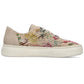 Women's openwork shoes with flowers, beige, Rieker N9919-91 Rieker