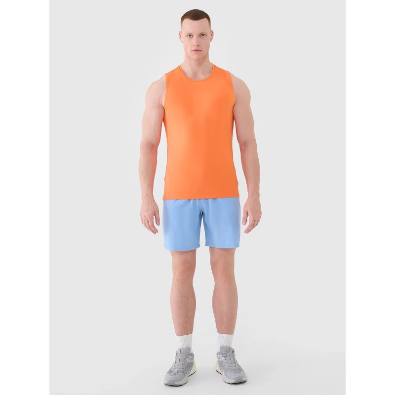 Men's quick-drying training tank top 4F 4FWSS25TFSLM460-70S *Kategoria tymczasowa Your Sports Performance