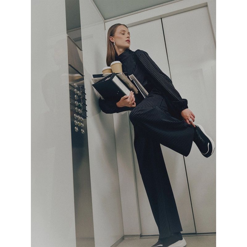Women's wide-leg sweatpants 4F 4FRAW26TTROF2308-20S