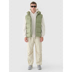 Men's down vest with natural filling 4F 4FWAW24TVJAM148-43S 4f