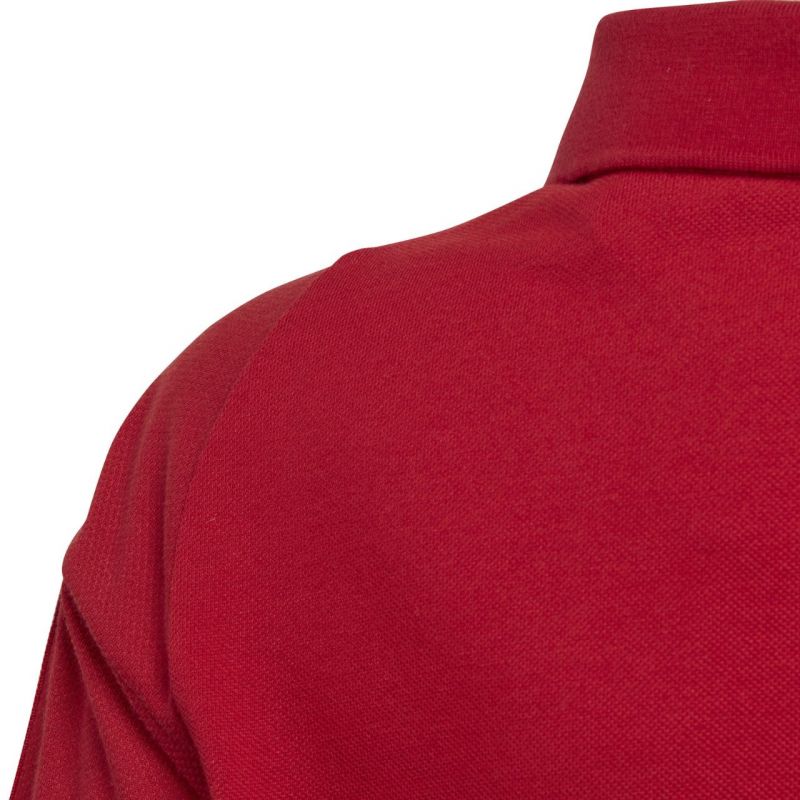 adidas Tiro 23 Competition Cotton Polo T-shirt for kids red HI4715 Clothing Your Sports Performance