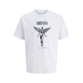 Jack & Jones t-shirt Nirvana JPRBLUNIRVANA SS TEE 12287521 BRIGHT WHITE To be categorized Your Sports Performance