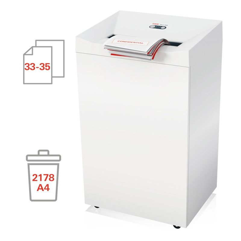 HSM Pure 940 Shredder, 165L 3.9x40 mm Urządzenia biurowe/Niszczarki Your Sports Performance