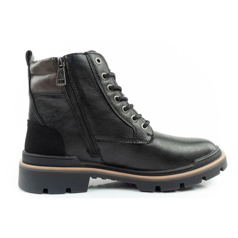 Wrangler Nevada men's shoes Chelsea boots elegant fashionable lace-up black In preparation Your Sports Performance