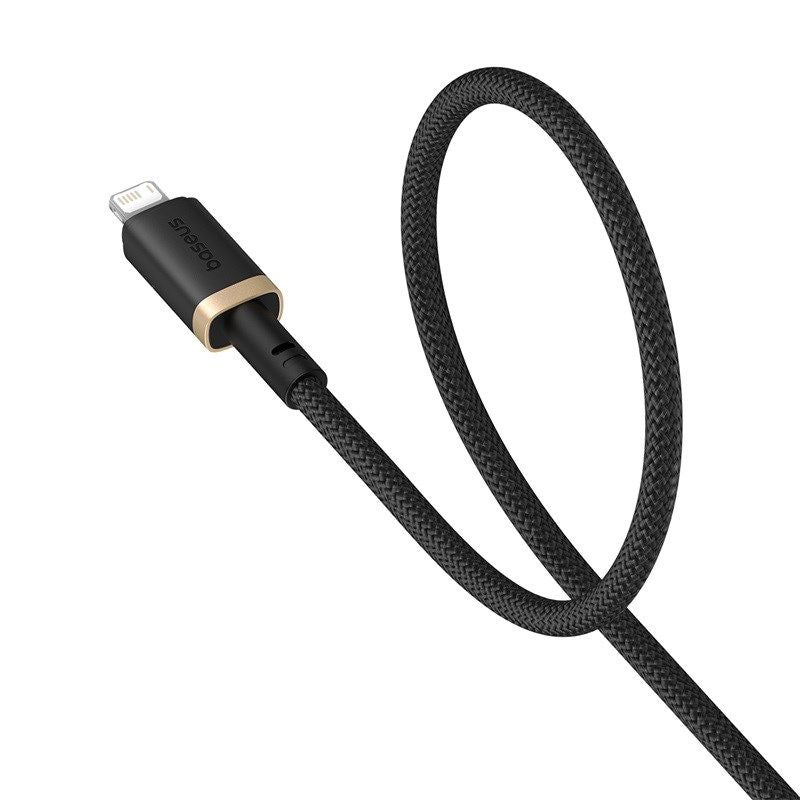 Baseus Dura 2.4A Cable 1m (Black and Gold) In preparation Your Sports Performance
