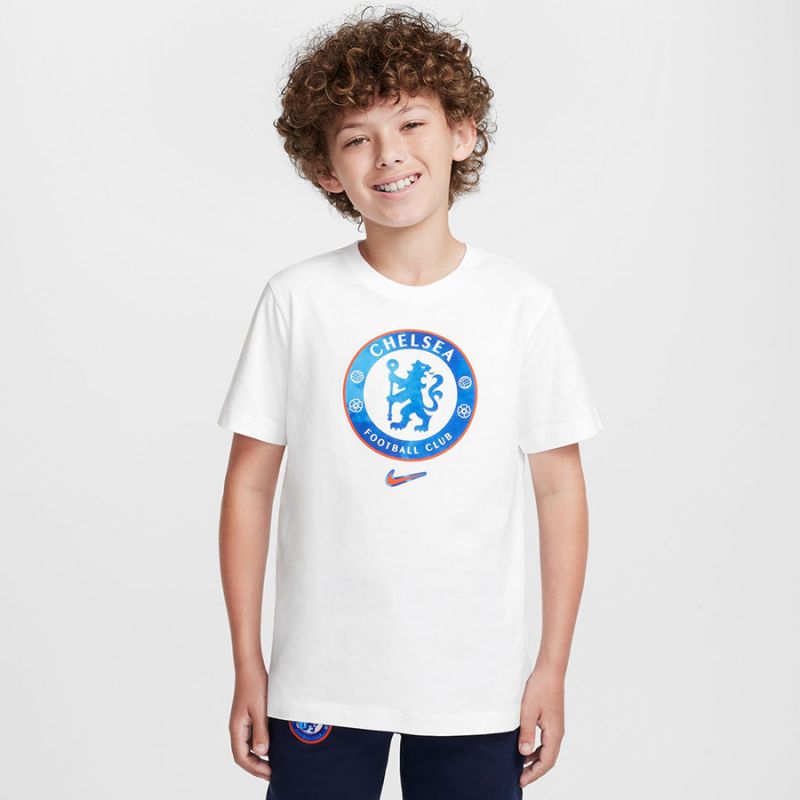 Nike Chelsea FC Crest Tee Jr HM9485-100 Clothing/Football Nike