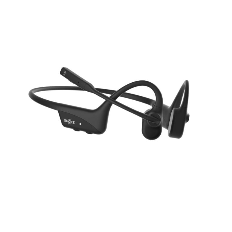 Shokz OpenComm2 USB-C Wireless Bone Conduction Headphones + USB-A Adapter Black In preparation Your Sports Performance