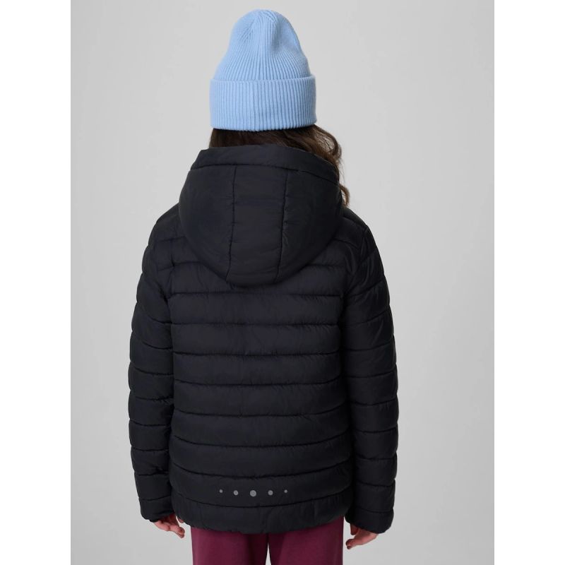 Girls' jacket with synthetic filling 4F 4FJRAW26TDJAF1054-20S