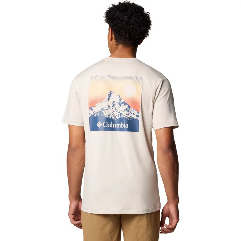Columbia Kwick Hike Back Graphic SS Tee M 2071754280 Clothing/Outdoor/T-shirts with short sleeves/Columbia Your Sports Performance