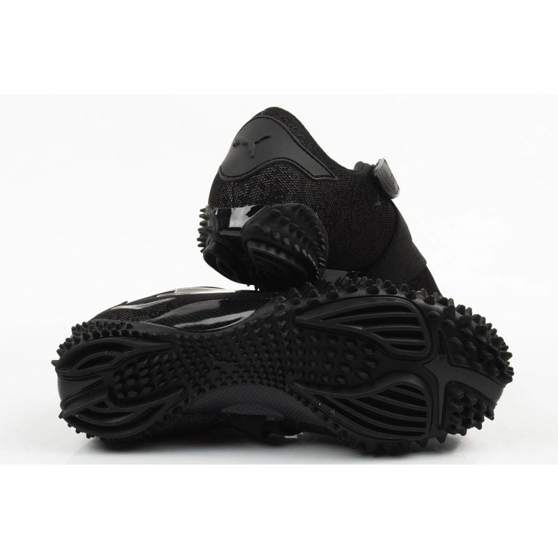 Puma Mostro Metallic women's sports shoes black with Velcro fashionable